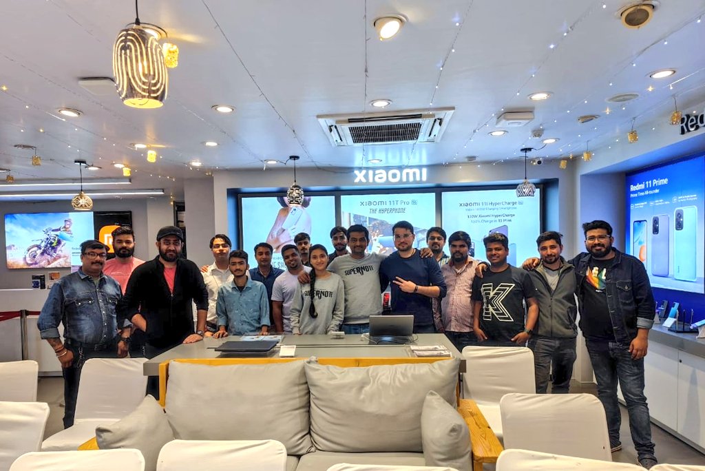 xfcdelhi's tweet image. It&apos;s a wrap up, Mi Fans! @MiFanClubDelhi

Thank you for joining us at Mi Home, Punjabi Bagh and Mi Home, Rohini 🔥🧡

Hope you all had a good time and enjoyed the #Xiaomi13Series launch and the Party!😁
#XiaomixLeica @XiaomiIndia #MiFans #XiaomiInsiders