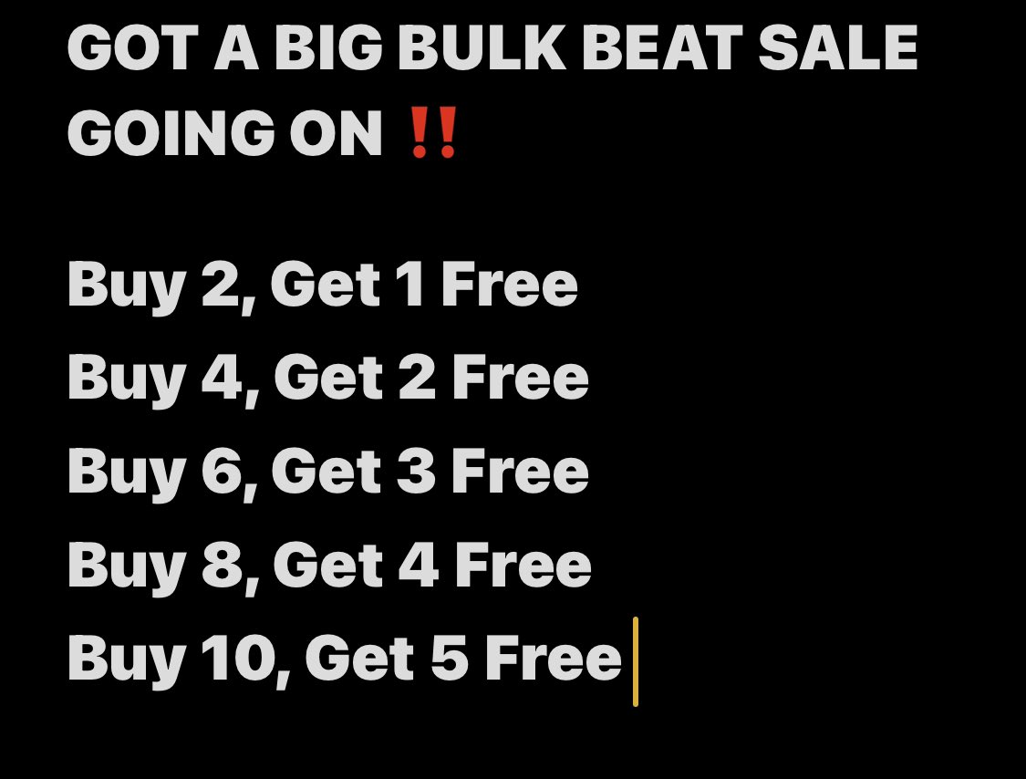 MrStaccs_'s tweet photo. https://t.co/8lY7eZBzzE
#beatsforsale #freestyle #rapper #artist #producer #freebeats #typebeats #beatstars #rnb #trap #trapbeats #lildurk #lilbaby #lilwayne #drake #dontrip #nbayoungboy #youngthug #21savage #industrybeats https://t.co/AQvFZI7Oey