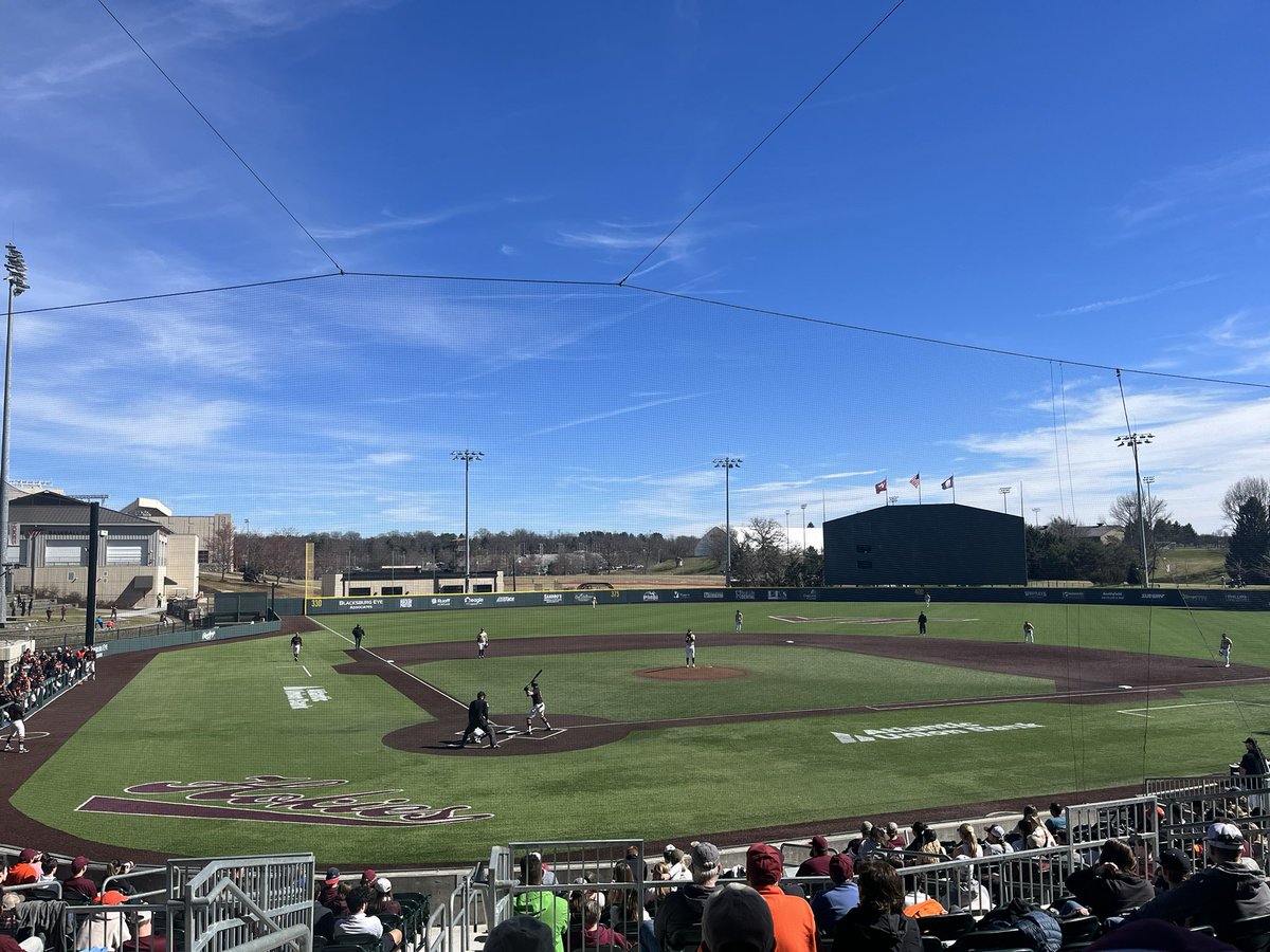 Great day to be back on campus. 

<a href="/virginia_tech/">Virginia Tech</a>
<a href="/HokiesBaseball/">Virginia Tech Baseball</a>