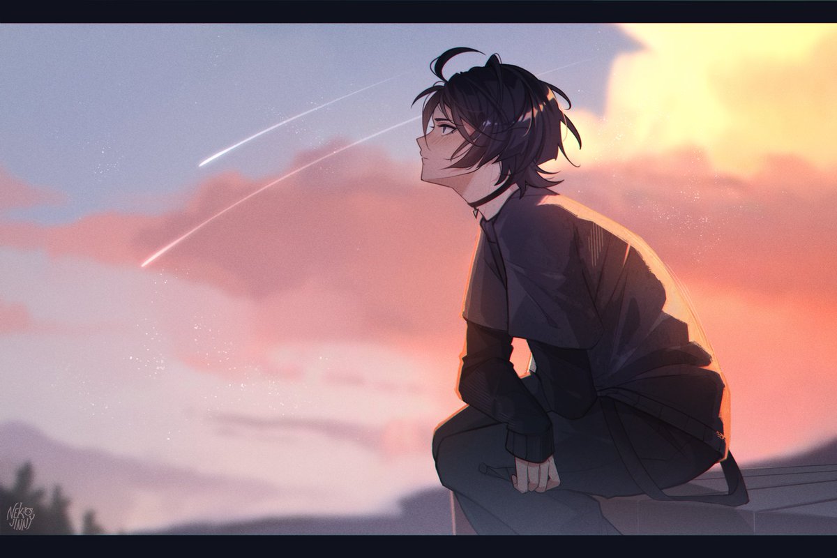 NekoJinnyArt's tweet photo. he's thinking about how to achieve world domination ✨
#原神 #GenshinImpact #Scaramouche https://t.co/a4iXFXmWf5