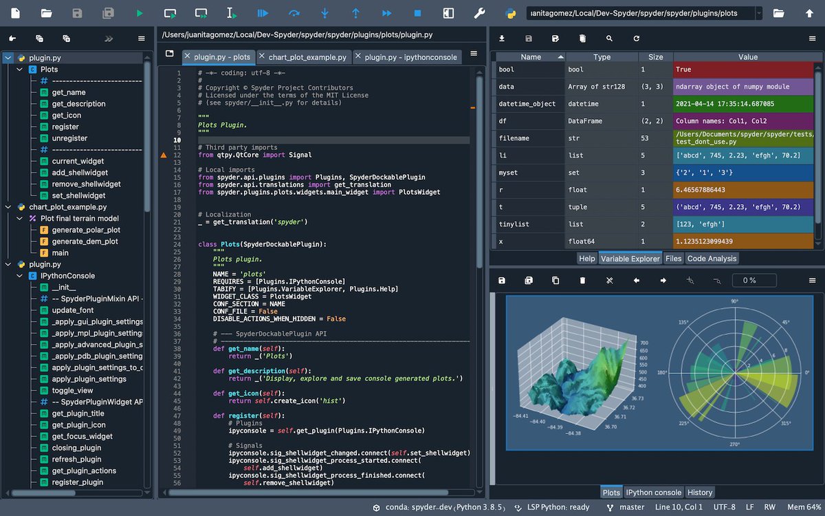 RPodoso's tweet photo. Hard work pays off #Python #programming #dataScientist #spyder #Productivity https://t.co/uSOrBaON1G