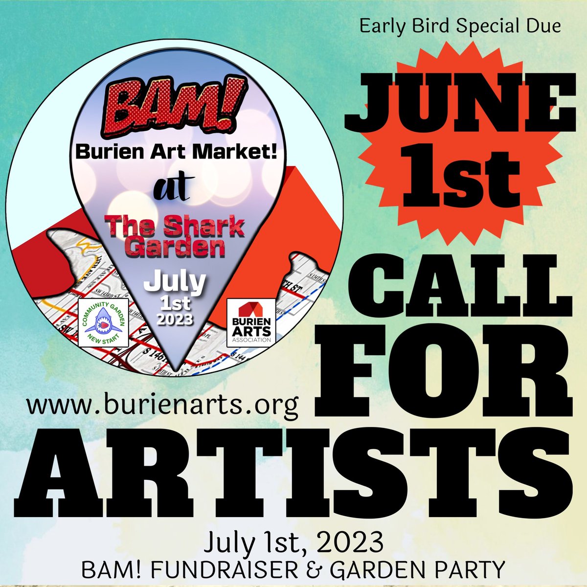 BurienArts's tweet photo. Call for Artists! 3 Unique Opportunities - https://t.co/mabcvhAlS1 https://t.co/tzWo0PigD3