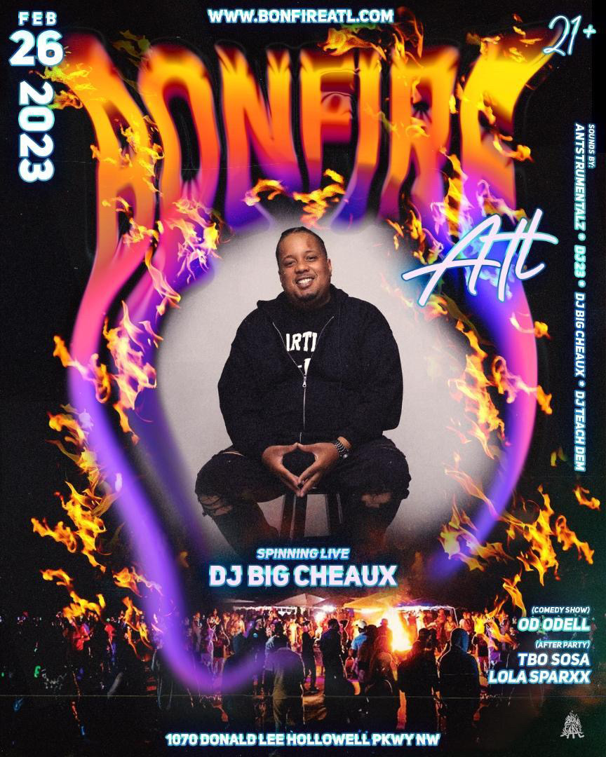 HeartlandHipHop's tweet image. We hope you are ready for some more adult fun, the @bonfireatl way! The weather machine is set for a warm night this Sunday [February 26, 2023] So meet us OUTSIDE at the world famous Bonfire ATL!  music by @djbigcheaux #getmoneydjs #heartlandhiphop #nervedjs #highlyuniqueradio