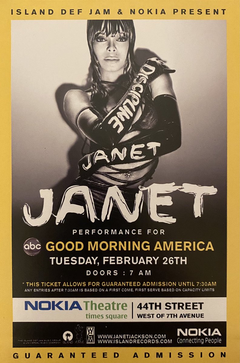 cravingjanet's tweet photo. Here is something if we ever get a working Time Machine. #Discipline15 @JanetJackson @GMA https://t.co/b2YvhI8GRA