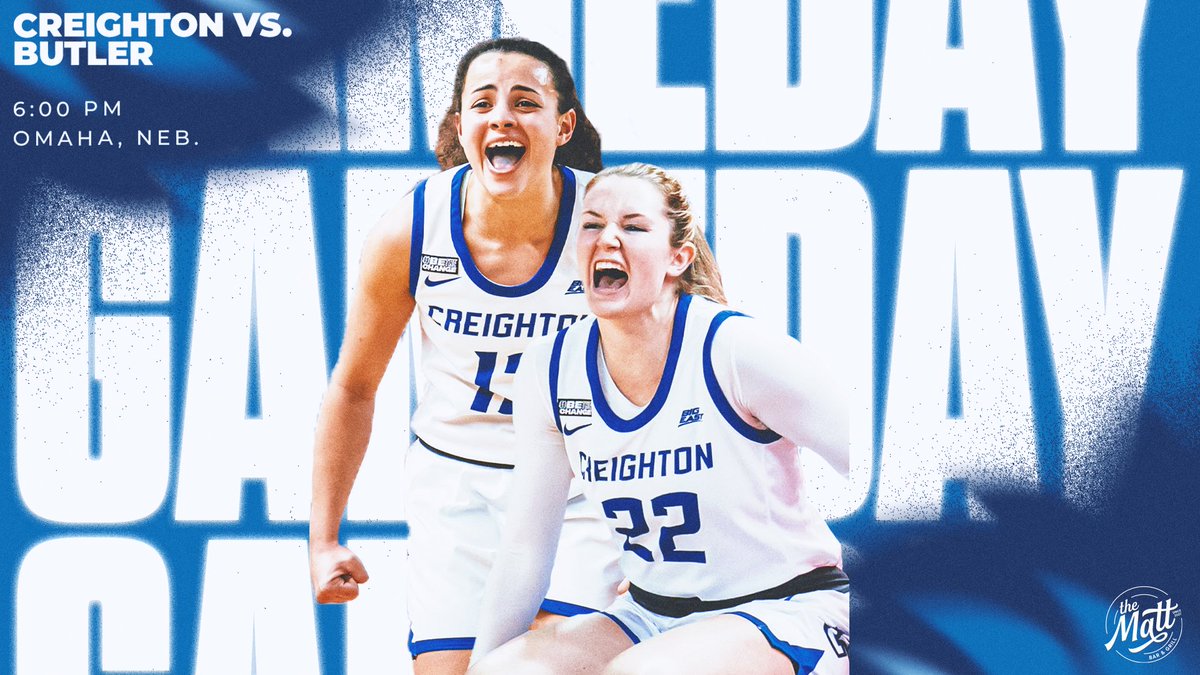 playing for two very special people tonight 🫶

Senior Night 🆚 Butler
⏰ 6:00 p.m.
📍 D.J. Sokol Arena
linktr.ee/CreightonWBB
#GoJays // <a href="/Matt_Factory/">Old Mattress Factory</a>