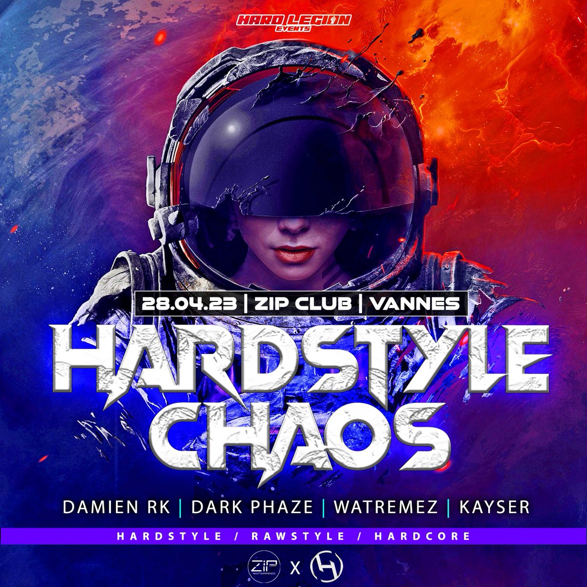 darkphazemedia's tweet photo. RDV le 28 Avril du côté de Vannes ! @hardlegion_  

#hardstylechaos #zipclub #bretagne https://t.co/Y4VunU4R6i
