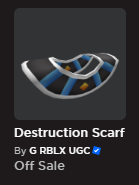 EC_RBX_NDR's tweet photo. This item is not currently for sale. / Este accesorio no esta en venta.
Link:
https://t.co/tNyo5SxZmf
https://t.co/F9ayDfmR17
#DragonBallSuper #Roblox #UGC #RobloxUGC #Berus #Bills https://t.co/yTnvkBK5hZ