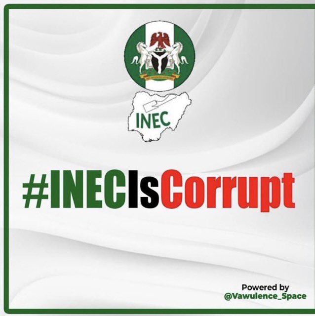 RETWEET aggressively!!! INEC is Corrupt
 #ElectionResult #presidentialelection2023 #Collation #Obasanjo #ObiDattiInLagos #ObiDatti #INECIsCorrupt #Falz #ElectionResult