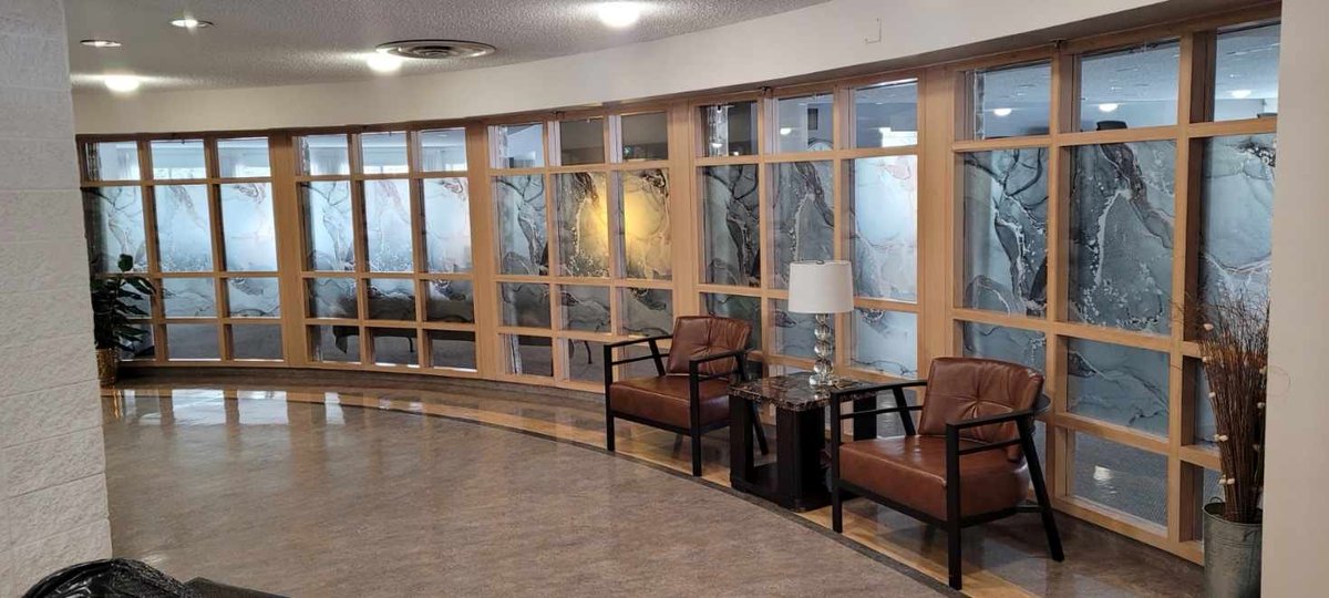 SuperTintltd's tweet photo. Custom window #graphics provide you with #privacy and add a unique #stylish #design to your #space.
#windowdesign #interiordesign #glassprivacy https://t.co/6u6elFPI4e