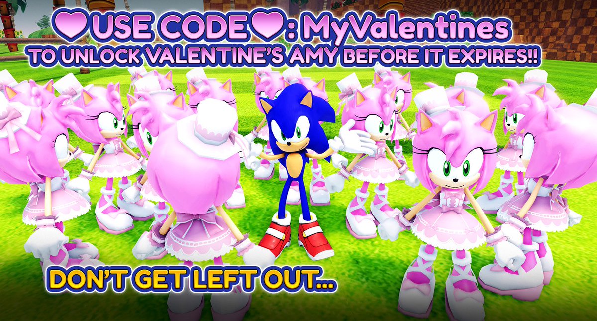 💗 #SonicSpeedSimulator MyValentines