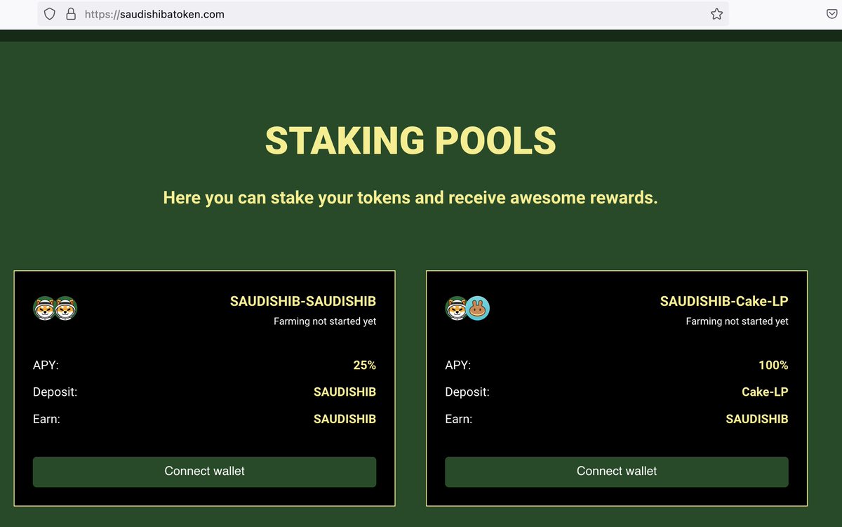 SAUDISHIBTOKEN's tweet photo. However, you can start staking at any time and claim your tokens before the end of the 30 days if you want. HOLD YOUR #SAUDISHIB AND GET RICH ONE DAY!!! IN THE MEANTIME GROW YOUR BAG BY STAKING!!! ππͺπππ
#BINANCE #BNB #BSC #BTC #BITCOIN #ETH #Ethereum #SHIB #BONE $BONE #DOGE https://t.co/ltzAjCu8R3