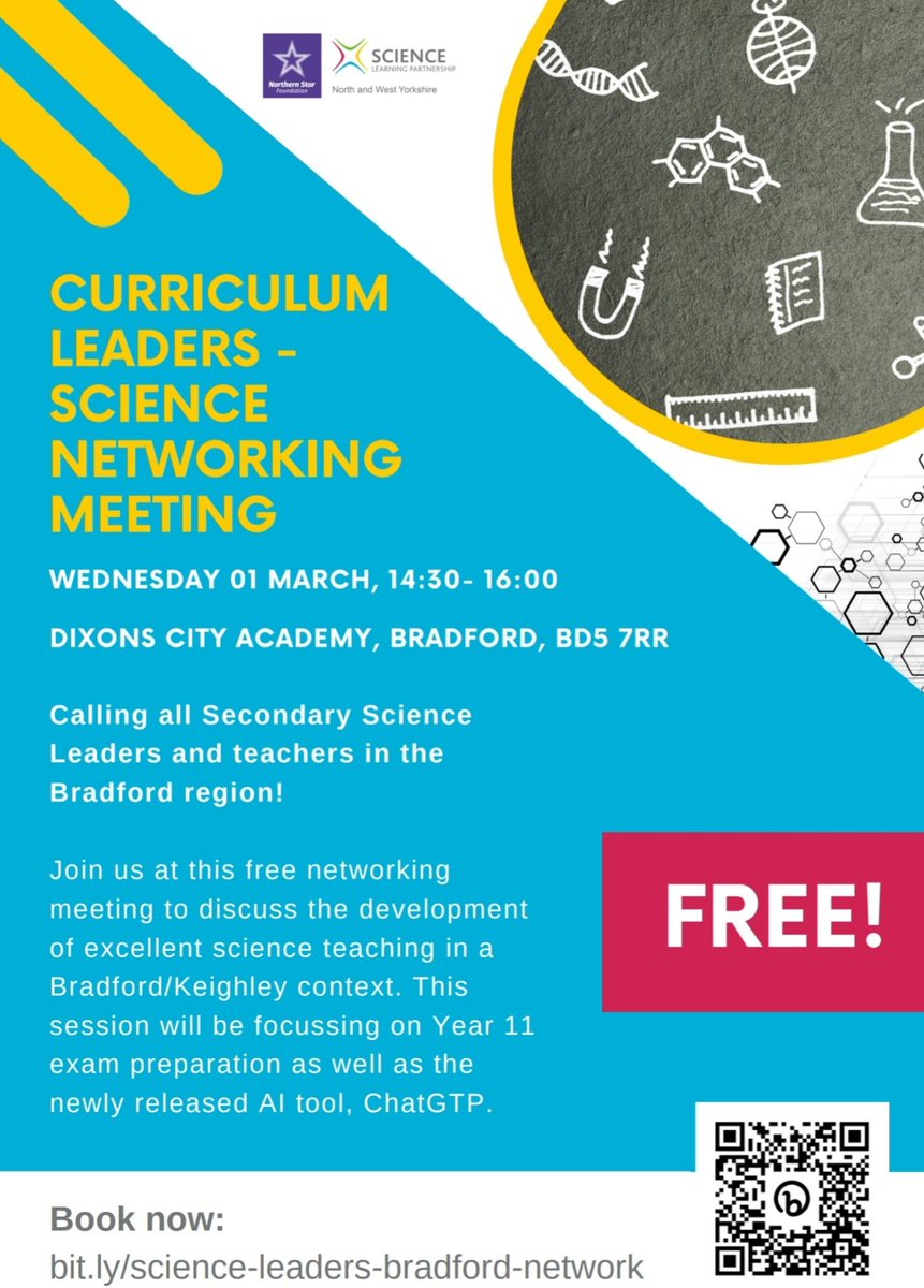 N & W Yorkshire Science Learning Partnership tweet media