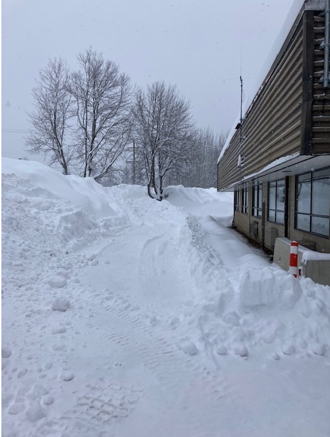 EmconSelkirk's tweet photo. Revelstoke, 50cm of snow and lightly snowing. A few shots of what is happening in and around Revelstoke. Rev Shop,TCH East Avalanche Control and Albert Canyon Chain Up #BCStorm @DriveBC #avalanchecontrol #mvi #roadclosure #BC #Revelstoke @TranBC @TranBCRockyMtn @EmconServicesBC https://t.co/unzzOTRREb