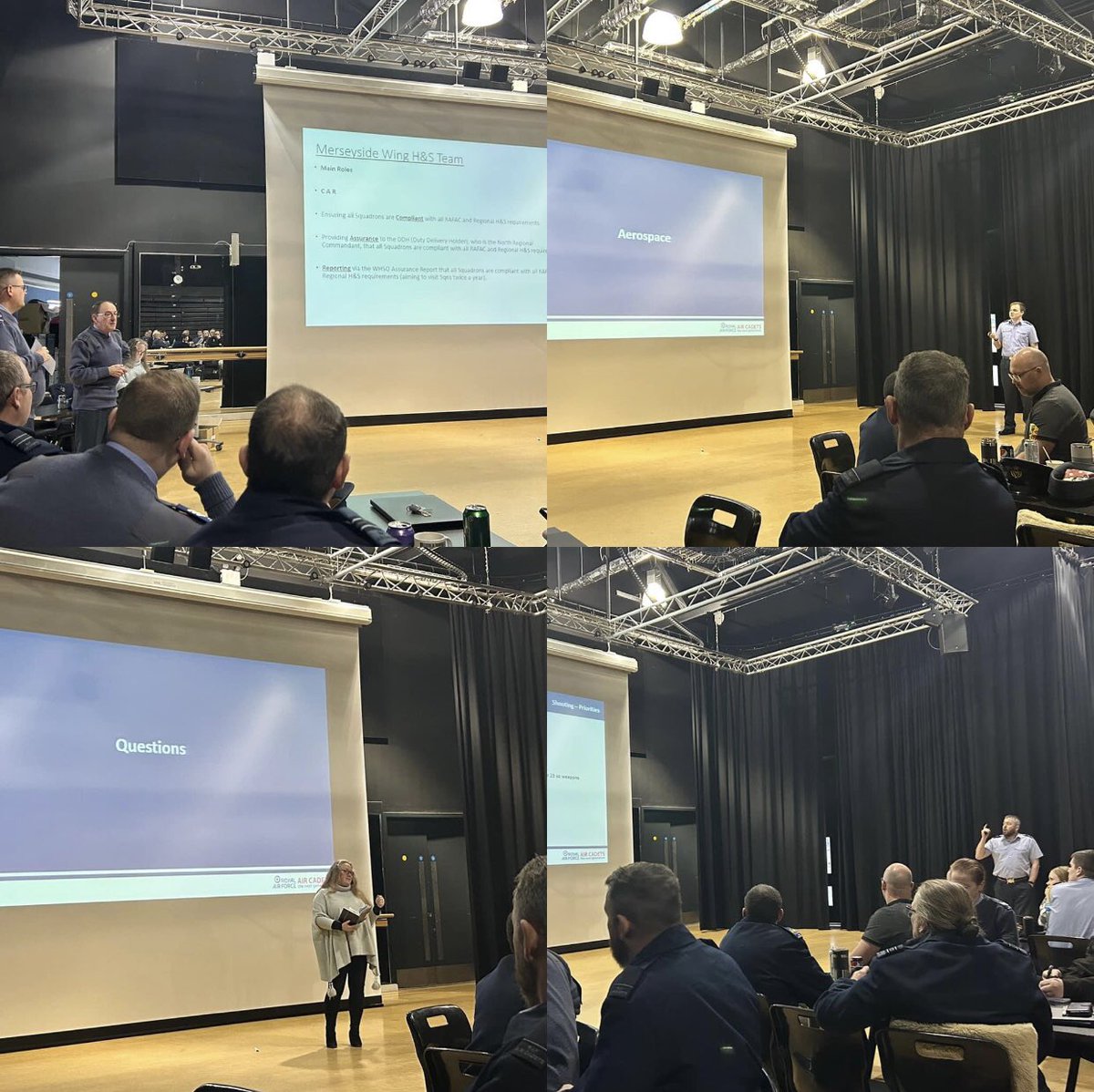 472squadron's tweet photo. We’ve had a great day at North Liverpool Academy with 472 Sqn’s Staff. Another information packed day, some networking done, caught up with some friends & now back at Sqn with a load of information to help give our cadets the best experience possible. #Team472 https://t.co/v66ys7OdKl