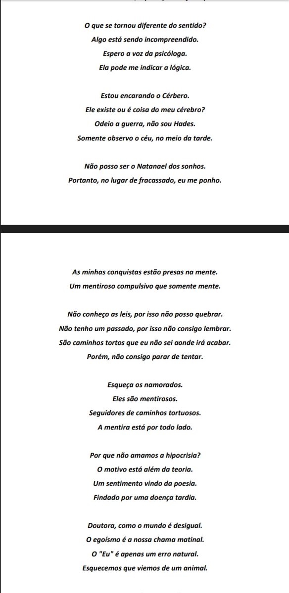 NtlTextos's tweet photo. Eu fiz esse texto quando estava triste. No meio de uma madrugada, eu estava com muitas lembranças. 
Parte (1/2) https://t.co/d0h9geYhZu