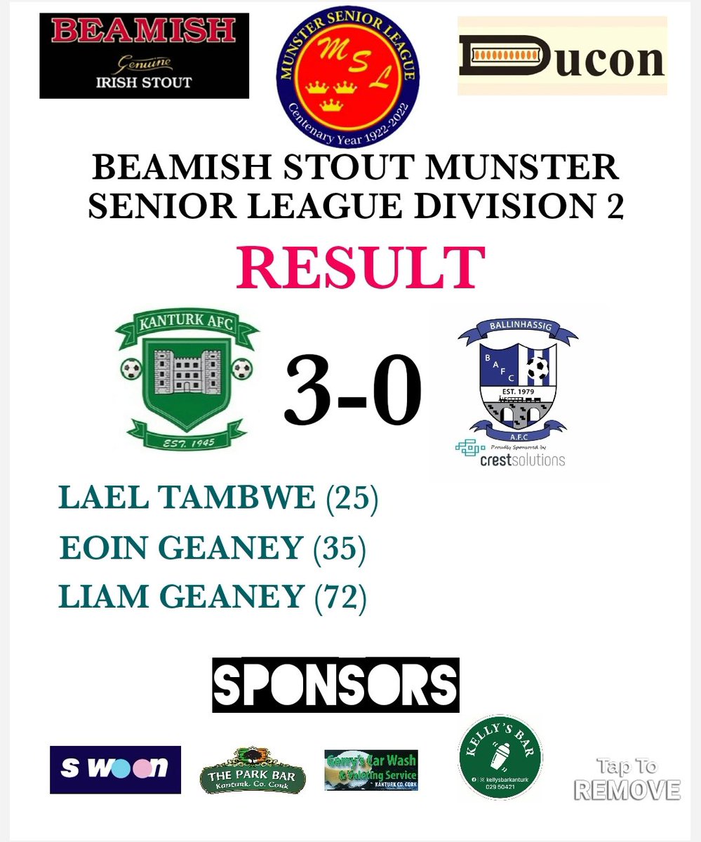 Kanturk_AFC tweet picture