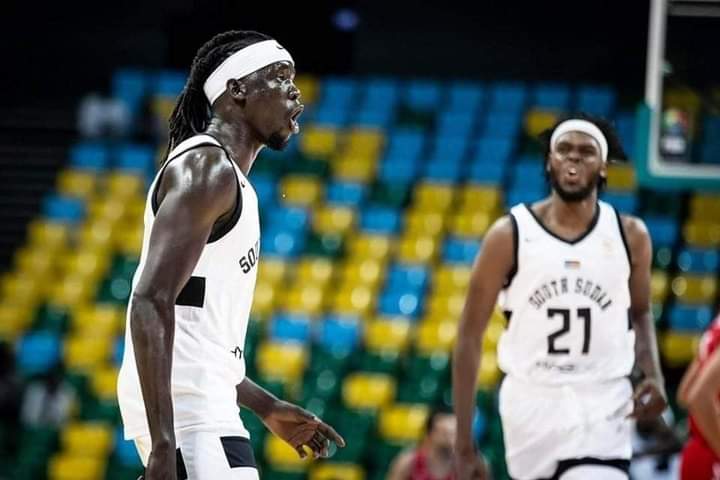 The Giants Of The Nile Remained Unbeaten In All Their Games In Window 6 of Fiba World Cup Qualifiers. Congratulations Boys 👏
The People And The Land Are Proud Of You. 

South Sudan 🇸🇸 97 - 77 🇪🇬 Egypt 
#SSOT
#FIBAWC #SSDvsEGY #WinForSouthSudan #FIBAWCAfricaQualifiers