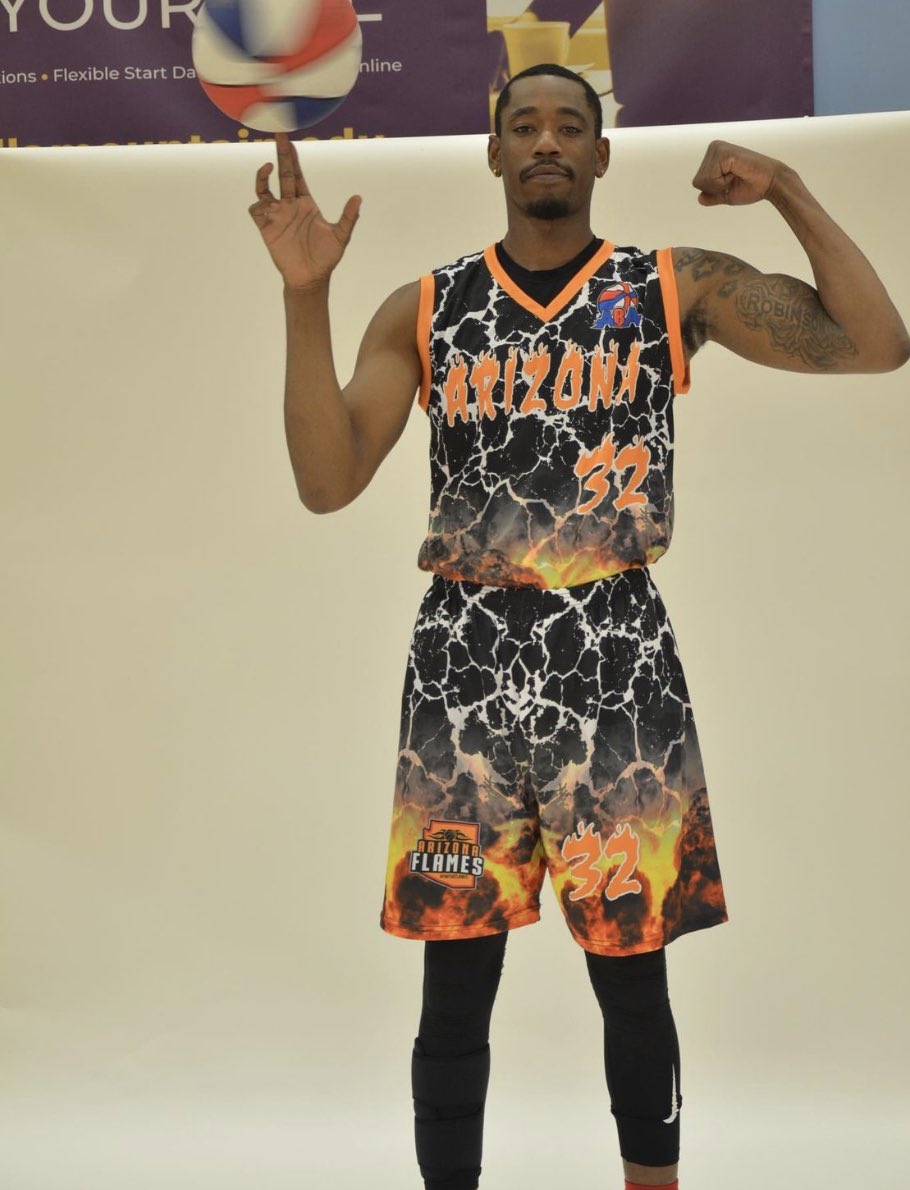 ArizonaFlames's tweet photo. #Flames #Win #Flames
#WinThe Arizona Flames hit the road to El Cajon, CA and grab a #Victory against the #SanDiegoGeniuses 132-119! Leading all scorers was #4 @Tabyous Casterberry with a 50 Piece SPICY, #32 Chuck Robinson poured in 32 points in a spectacular performance!#aba https://t.co/EkuxCD1hoo