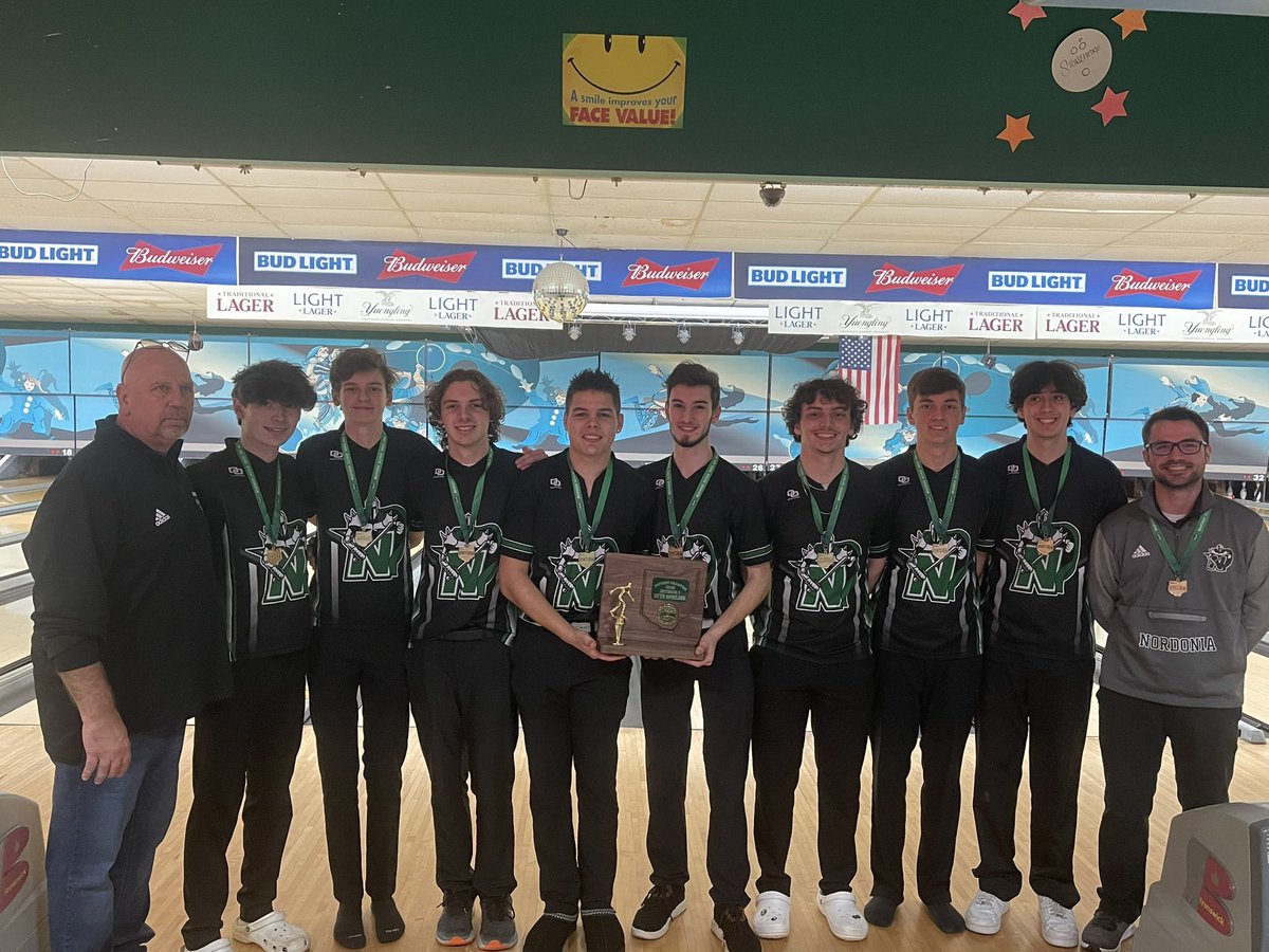 Nordonia Boys Bowling, Suburban League Champs, Sectional Champs, District Champs, State Qualifiers!