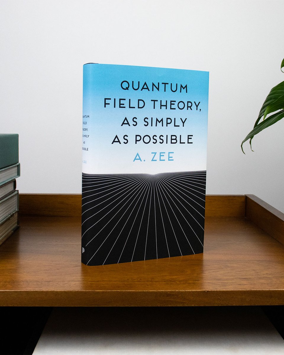 PrincetonUPress's tweet image. Looking to challenge yourself in a new subject this year? Read Quantum Field Theory, As Simply as Possible by A. Zee &amp;amp; wrap your head around one of the most important yet baffling subjects in physics. hubs.ly/Q01Dr9y50
#AcademicTwitter #ScienceSunday #PhysicsTwitter