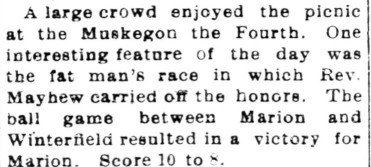 ClareCoCleaver's tweet photo. Digitized newspapers tell our historical history. #DigMarion This Clare Sentinel clip is from 1917. https://t.co/b8jnxX3w7z