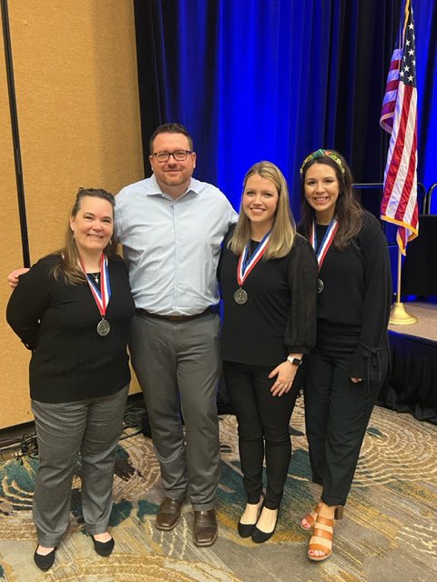 MemorialAcDec's tweet photo. Frisco Memorial Ac Dec competed at the Frisco State Competition this weekend and placed 2nd overall as a team!! We took home 10 individual medals, team scholarships, and our top scholastic student placed 2nd overall in the individual rankings and won a scholarship! @2018Memorial https://t.co/7adVxpcfG7
