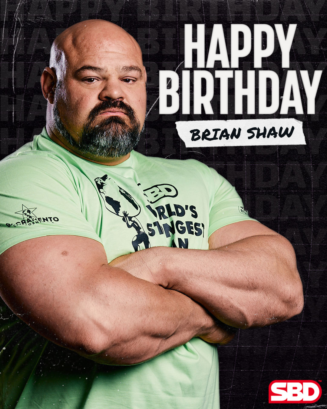 Happy birthday to one of the all-time greats, Brian Shaw  