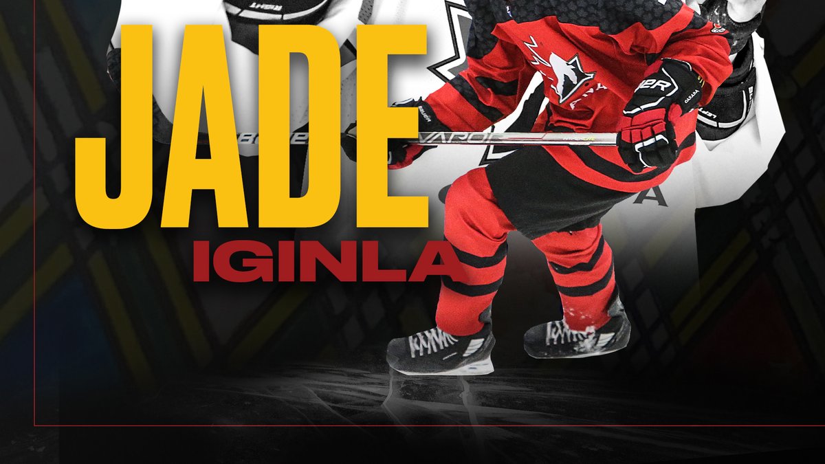 Canucks's tweet photo. “I have a lot of pride putting on a jersey with leaders in the Black community having forged the way.”

This Black History Month, we're amplifying voices in the Black hockey community in BC, including Jade Iginla, who was raised in Lake Country. https://t.co/3pAy0K0n9A
