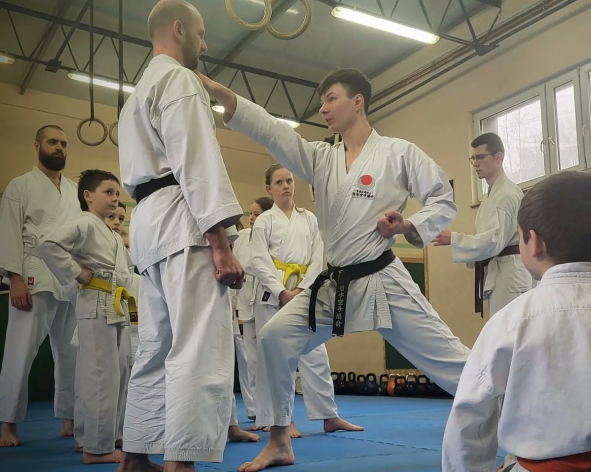 dmitry_osika's tweet photo. Just finished teaching a Karate seminar in Krosno Odrzańskie, hosted by Dawid, head instructor of the local club. Had an amazing time sharing my knowledge and helping students improve their skills. Huge thanks to Dawid for inviting me to teach! #karate #seminar #martialarts https://t.co/Y9mJqUc93R