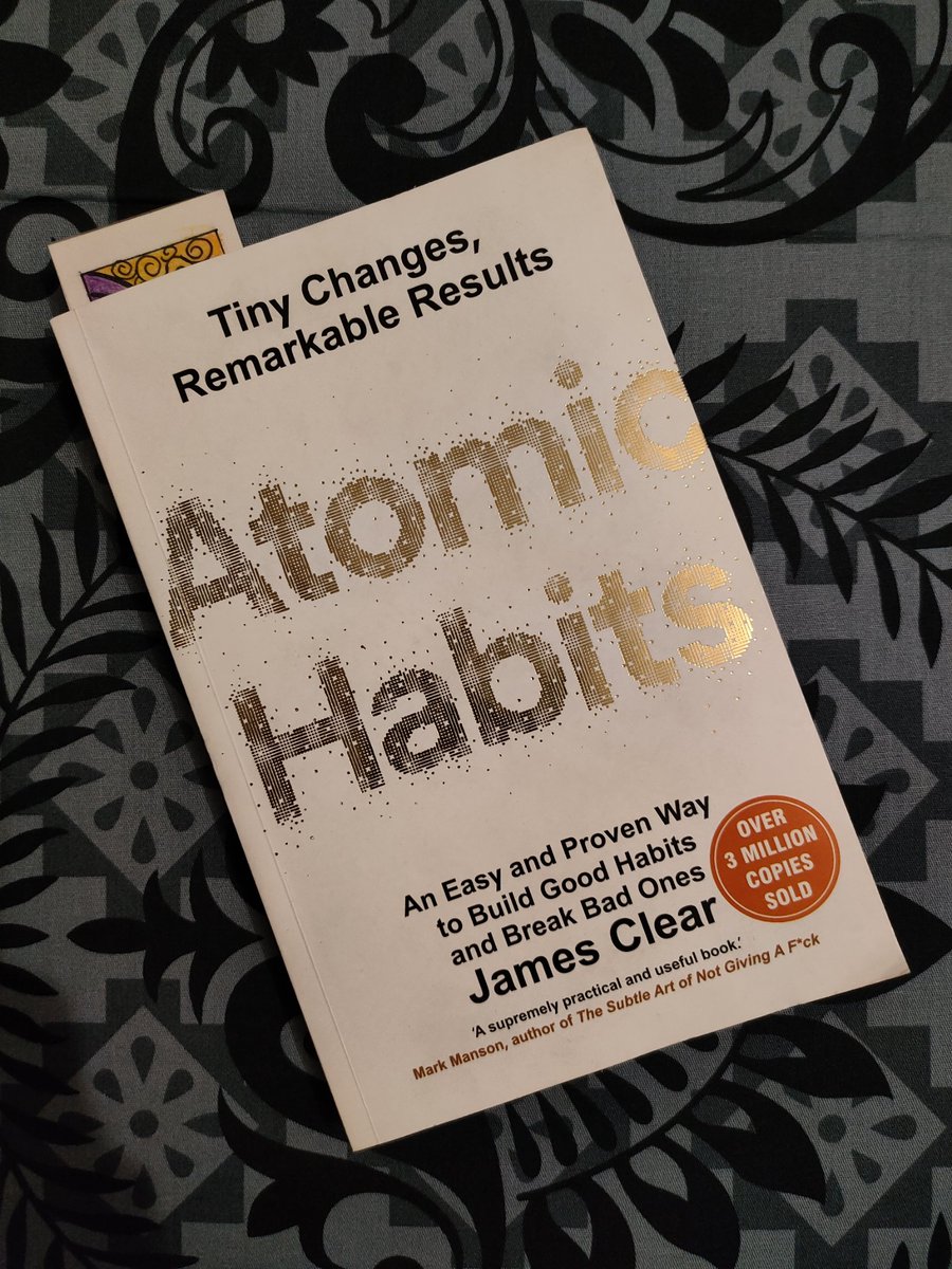 Nilay Hangarge (@nilayhangarge) on Twitter photo The book Atomic Habits by James Clear
Second book I purchased. I'm going to make an effort to develop healthy habits and maintain them.
<a href="/JamesClear/">James Clear</a> #readingcommunity #Reading The book Atomic Habits by James Clear
Second book I purchased. I'm going to make an effort to develop healthy habits and maintain them.
<a href="/JamesClear/">James Clear</a> #readingcommunity #Reading