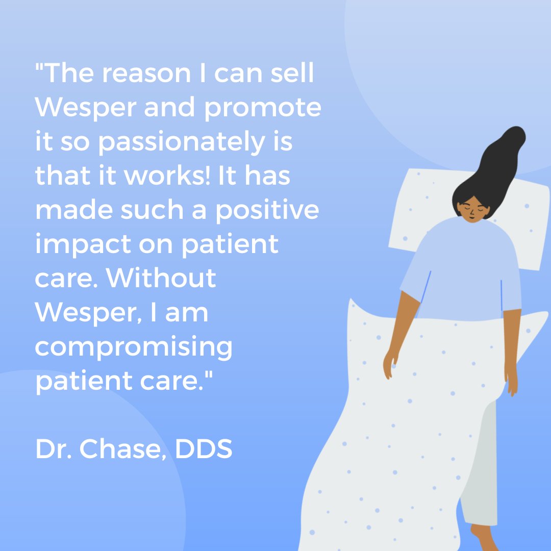 Thank you, Dr. Chase! 🙏

Wesper is transforming the world of sleep care, one patient at a time.