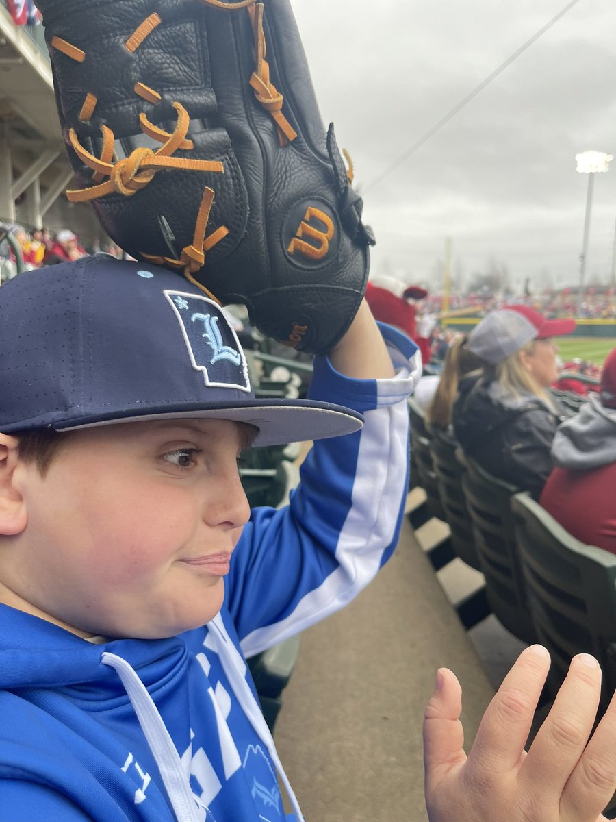 Acruiks's tweet photo. Go Hogs!! #Thisisbaseball #WPS https://t.co/1s3s4yHmdE