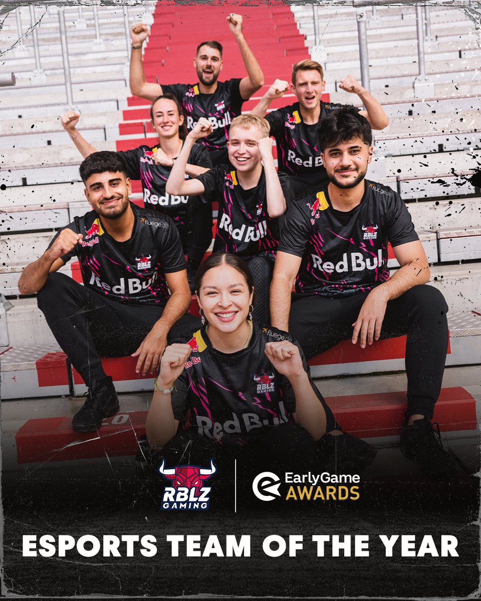 🏆 <a href="/earlygamegg/">EarlyGame</a> 

ESPORTS TEAM OF THE YEAR 🥇

Thanks for the support! 🫶🏽😍

#rblz #rblzgaming
