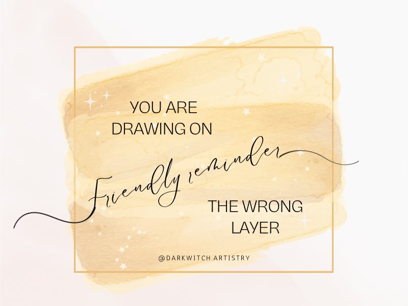 HogwartsB0und's tweet image. Just a friendly reminder to all my digital artists out there! Double check your layers! #wrongplacewrongtime #wronglayer #oops #digitalartproblems #1stworldproblems #digitalartist #FriendlyFebruary #friendlyreminder #checkyourlayers