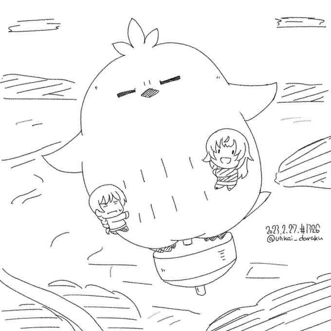 ラクガキおじさんの朝は早い。

おは となりのモフィ。
#art #illustration #drawing #絵 #落描き #イラスト #w_witch #L_witch  #ルミナスウィッチーズ 