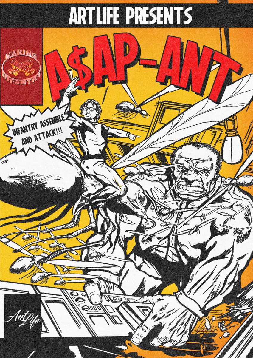 RLewisHarris95's tweet photo. @ygAddie A$AP ANT-MAN 🐜💥🦅 #rlewis95 #artlife #asapant #asapmob https://t.co/IhC93Uj4IT
