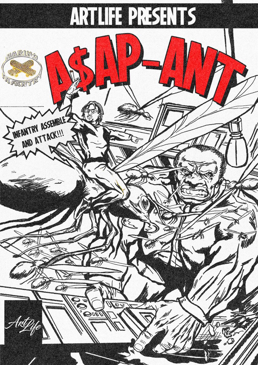 RLewisHarris95's tweet photo. @ygAddie A$AP ANT-MAN 🐜💥🦅 #rlewis95 #artlife #asapant #asapmob https://t.co/IhC93Uj4IT