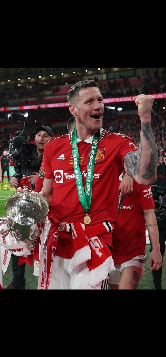 Adam (@adammufc24) on Twitter photo I'll take this guy in the team over Ronaldo any day of the week. He may not be a goalscoring superstar but he's an absolute work horse, helps everyone around him tick, perfect TenHag system player 👏  
Congrats big Wout! #MUFC I'll take this guy in the team over Ronaldo any day of the week. He may not be a goalscoring superstar but he's an absolute work horse, helps everyone around him tick, perfect TenHag system player 👏  
Congrats big Wout! #MUFC