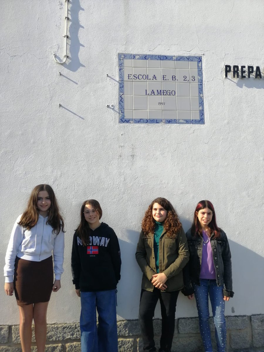 Movilidad de larga duración de dos alumnas de 6º a Portugal. erasmusinfanta.blogspot.com/2023/02/movili…