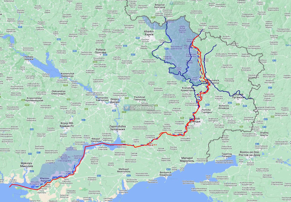 DefMon3's tweet image. Ukraine update🧵 February 26th

Continued heavy attacks in the Donetsk-Bakhmut direction. RuAF are slowly closing the gap behind Bakhmut, but still ways to go.

It would be helpful if you like and retweet this tweet.
