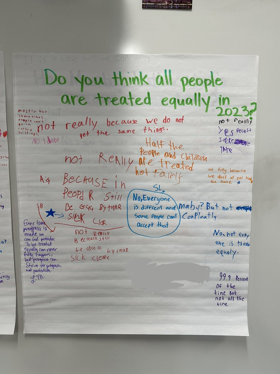 msking227's tweet photo. Kicking off our Civil Rights Unit with thought provoking graffiti walls @OakPark97 @UpAtLincolnOP #MyD97 #UpAtLincoln #OakPark97 https://t.co/DK5gHs6IVh