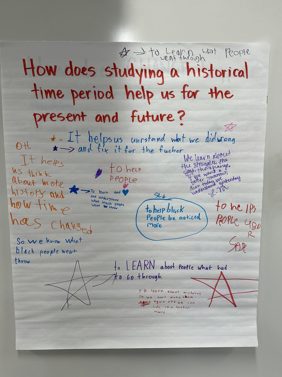 Kicking off our Civil Rights Unit with thought provoking graffiti walls <a href="/OakPark97/">Oak Park District 97</a> <a href="/UpAtLincolnOP/">Lincoln Elementary D97</a> #MyD97 #UpAtLincoln #OakPark97