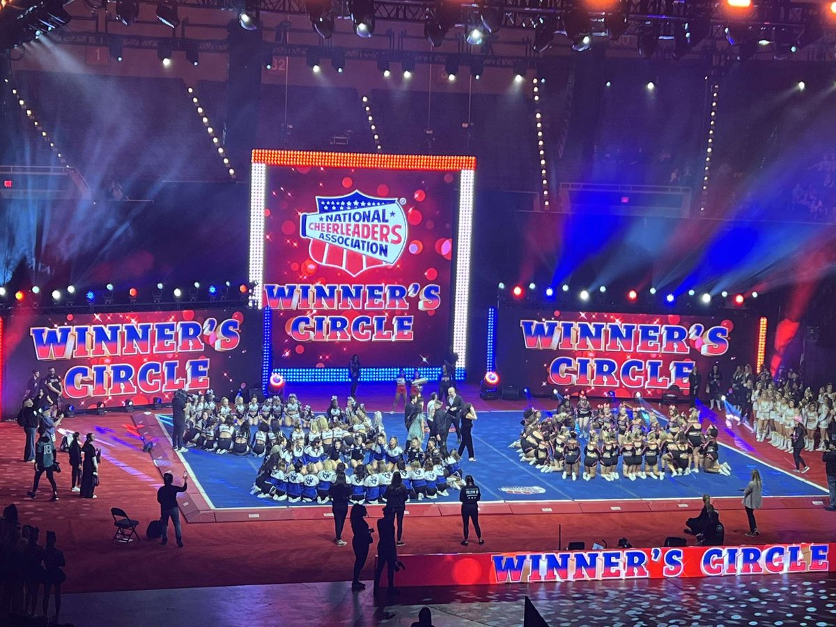 In case you didn’t know, this year was our first time making it to the Winner’s Circle at NCA and we could not be more proud! ❤️🤍💙