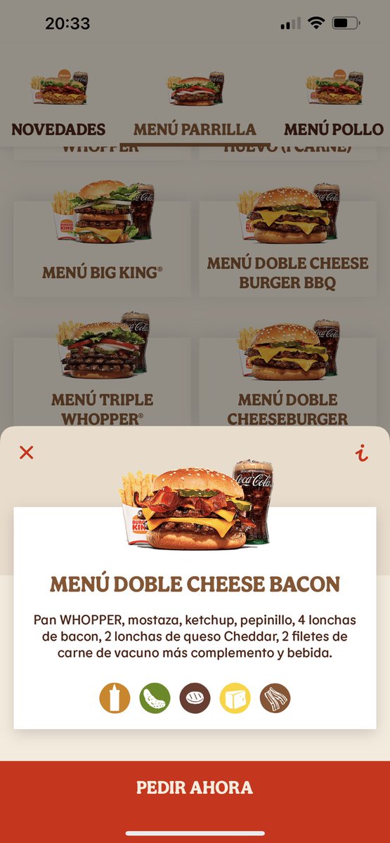 CesarJorge1's tweet photo. Lo q pides en la primera foto y lo q te traen, vergüenza @burgerking_es publicidad engañosa #publicidadengañosa #bugerking #qpena https://t.co/eUPwBapWAT