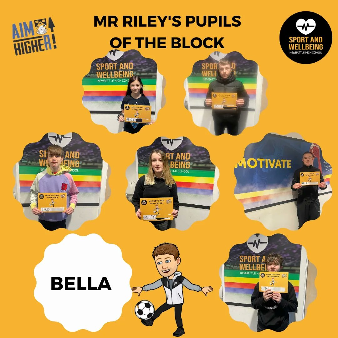 NewbattlePE's tweet photo. ⚫️🟡 BLOCK 3 &amp; 4 PUPILS OF THE BLOCK 🟡⚫️

@Mr_RileyPE 
@MissButlerPE 
@MissmannionPE https://t.co/veDyXMVVtJ