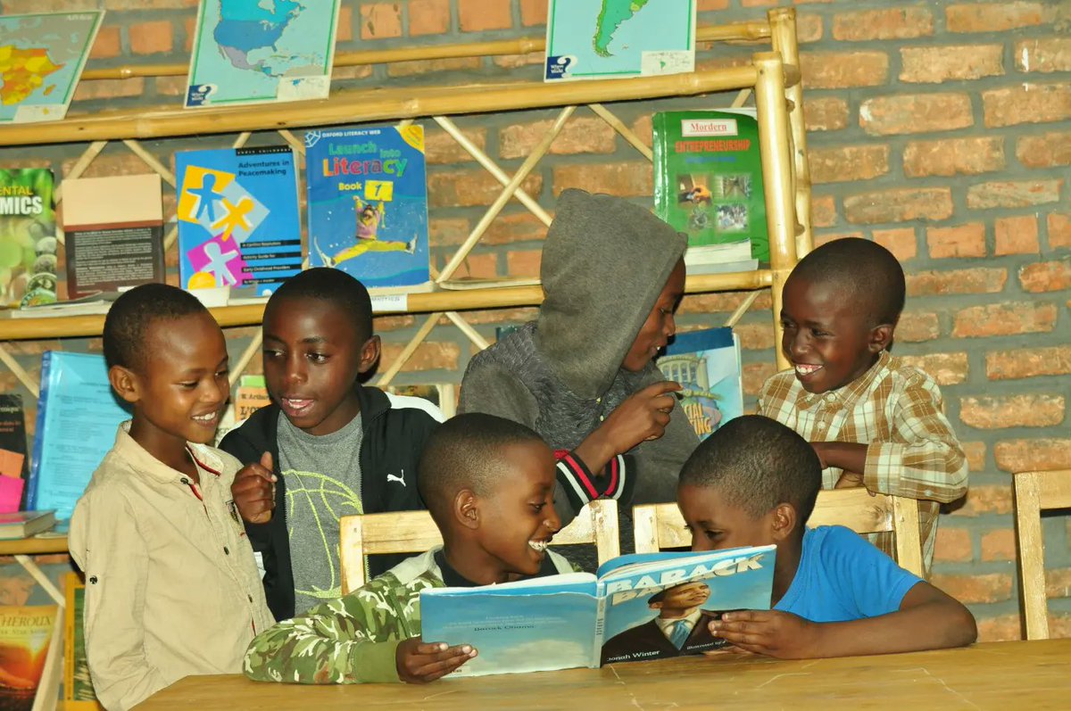 "Reading is important. If you know how to read then the whole world opens up to you" - <a href="/BarackObama/">Barack Obama</a> 

Our young dreamers learning from a great leader (Barack Obama) during our reading session on Saturday.

#rwandoppyouthlibrary #rwandopp #nyabihu #Rwanda #inshutizigitabo #RwOT