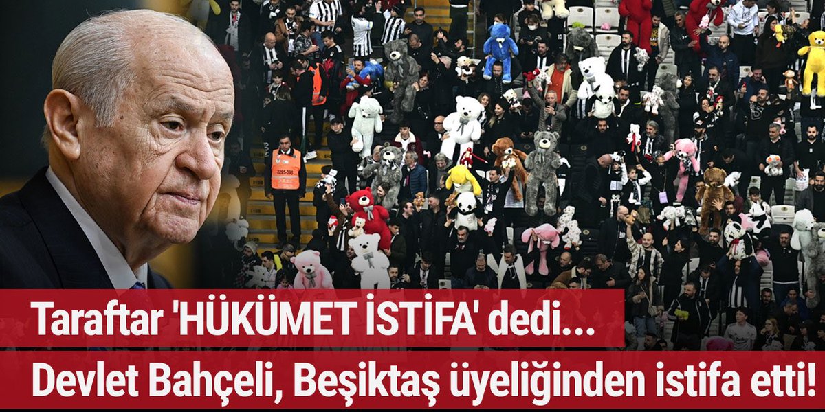 Çok da s2mizdeydi Devlet Bey in Beşiktaş üyeliğinden çıkması..

#BeşiktaşınMaçıVar #BJKvANT
#Hükümetistifa #İSTİFAULAN