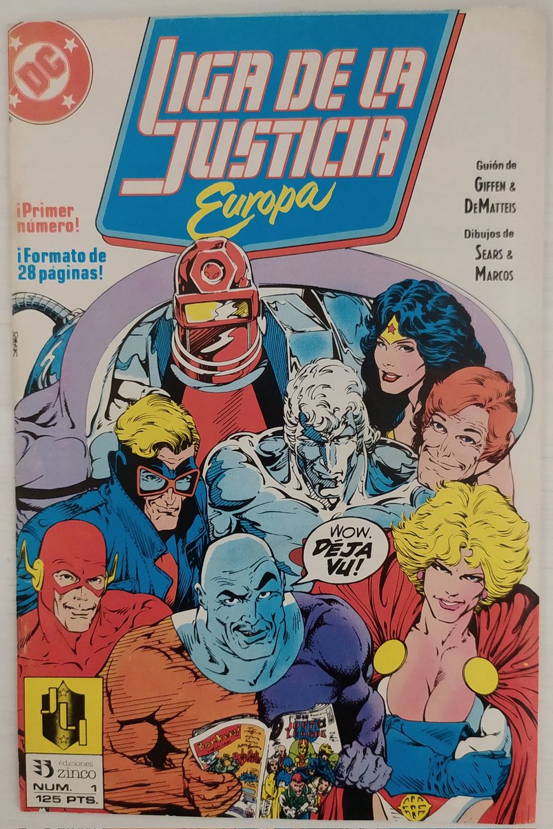 hombrepicaraza's tweet image. Un año de tebeos (57)

Liga de la Justicia de Europa.

Porque los tebeos de superhéroes también pueden ser divertidos, muy divertidos... BWAH-HA-HA-HA
Al final no fue ningún desastre...
 
#intentando
#untebeoaldía
#unañodecómic
#JusticeLeagueOfEurope