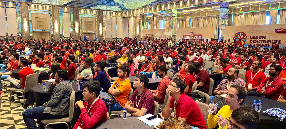 enunomaduro's tweet image. This @LaraconIN was absolutely unforgettable! Your enthusiasm and energy for Laravel, Pest, and PHP is truly amazing. Folks like you are the reason why I love open source and coding so much. I look forward to seeing you again next year. Thank you! 🇮🇳❤️