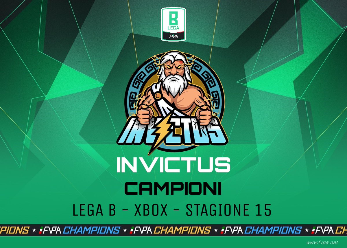 [𝙓𝘽𝙊𝙓] <a href="/invictusxboxesp/">INVICTUS</a> 𝗖𝗮𝗺𝗽𝗶𝗼𝗻𝗶 𝗟𝗲𝗴𝗮 🅱️ 🥇 𝗔 𝘁𝘂𝘁𝘁𝗶 𝗶 𝗰𝗼𝗺𝗽𝗼𝗻𝗲𝗻𝘁𝗶 𝗱𝗲𝗹𝗹𝗮 𝘀𝗾𝘂𝗮𝗱𝗿𝗮 𝘃𝗮𝗻𝗻𝗼 𝗶 𝗰𝗼𝗺𝗽𝗹𝗶𝗺𝗲𝗻𝘁𝗶 𝗱𝗲𝗹𝗹𝗼 𝗦𝘁𝗮𝗳𝗳.

👥 ➡️ fvpa.net/clubsv2/1176
©️ #BloodyStewi

📊 72 punti 
⚽️ 75 gol fatti
🥅 16 subiti